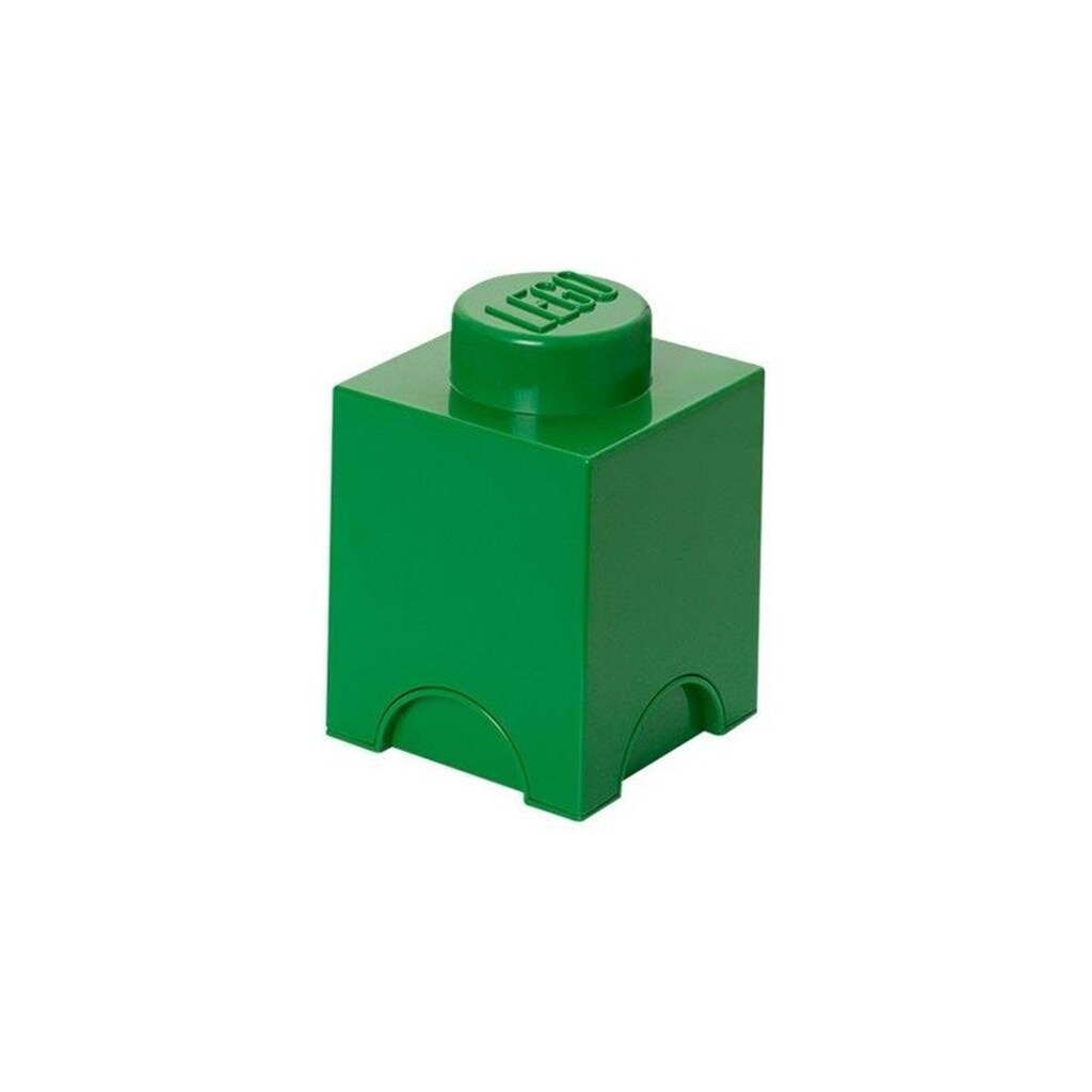LEGO STORAGE BRICK 1 - GREEN