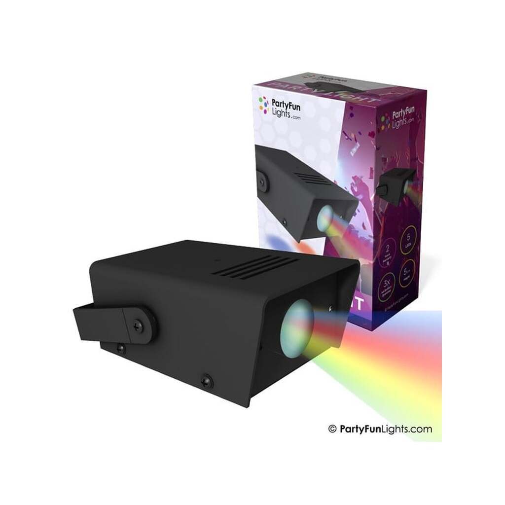 Party Funlight Mini projektor disco lampe 12.5cm