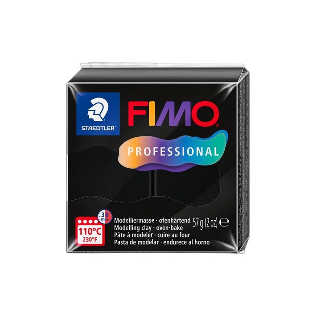 Staedtler MODELLÉR FIMO PROF 57G SORT