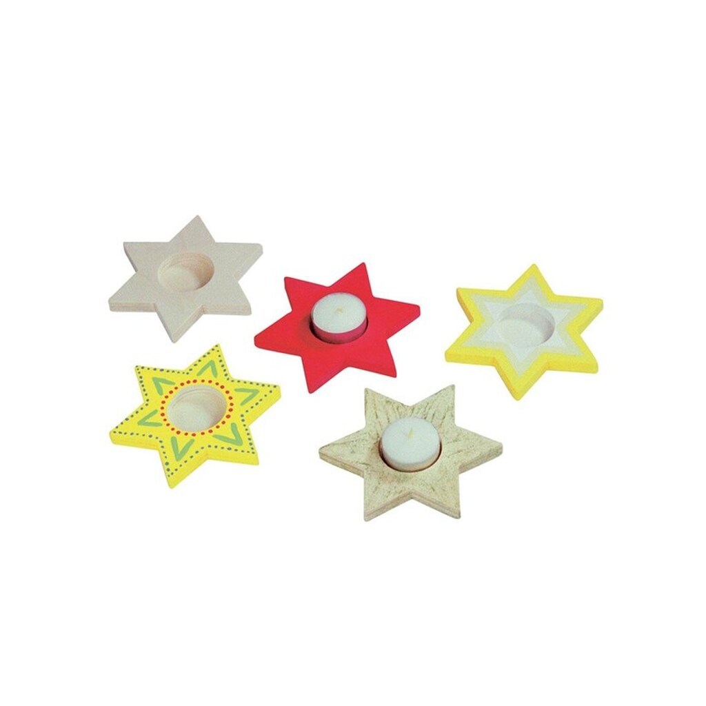 Beleduc Color your own Tealight Holder Star