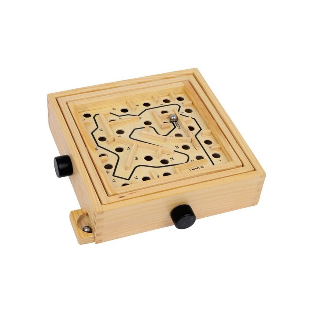 Small Foot - Wooden Labyrinth Marble Game
