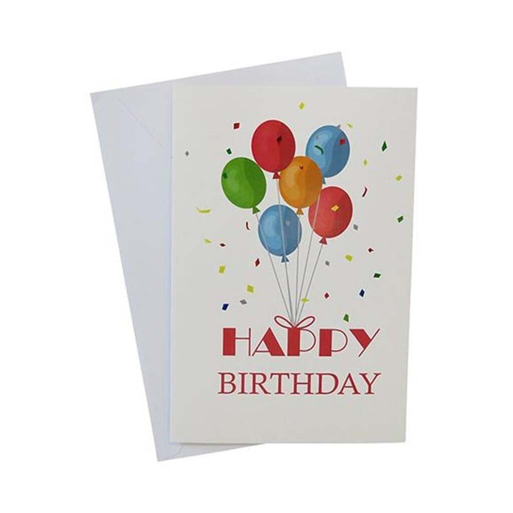 SCANSEASON Kort 125*175mm m. BALLONER