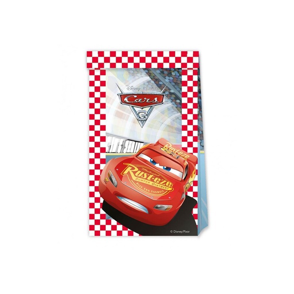 Folat BV Cars Handout bags 4 pcs.