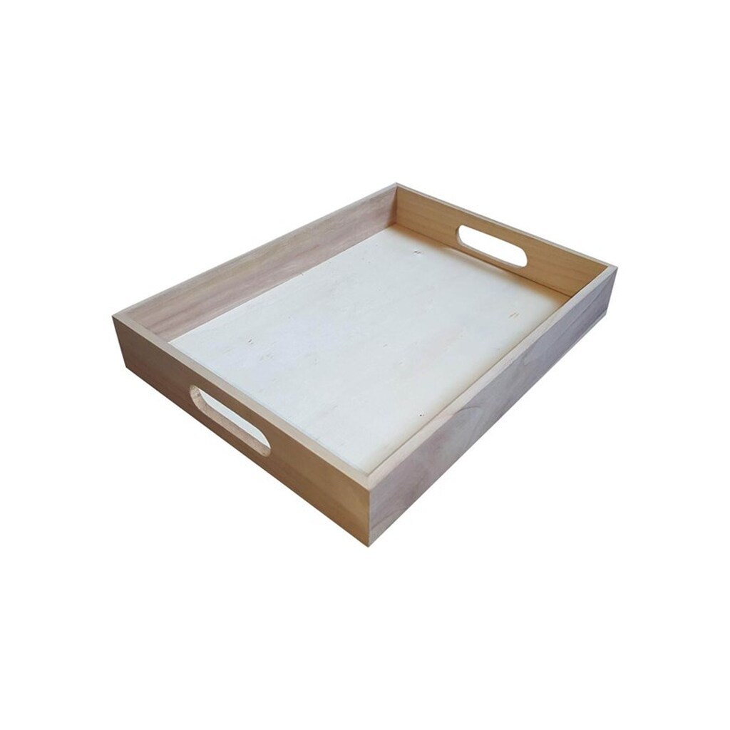 Playwood Tray Straight Pauwlownia Wood