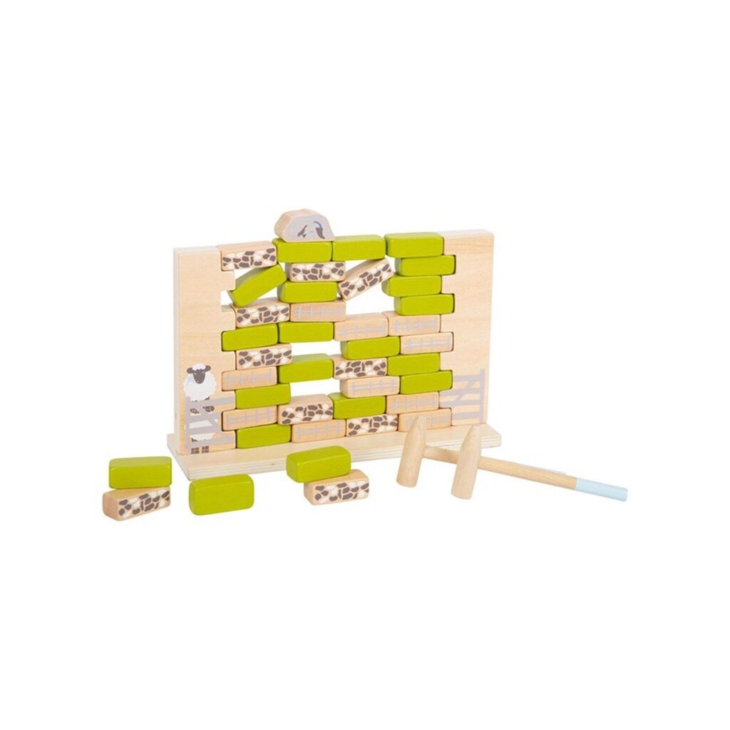 Small Foot - Wooden Wobble Wall Game