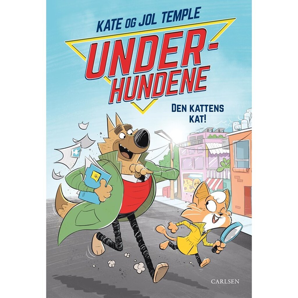 Underhundene (1) - Den kattens kat! - Børnebog - Hardcover