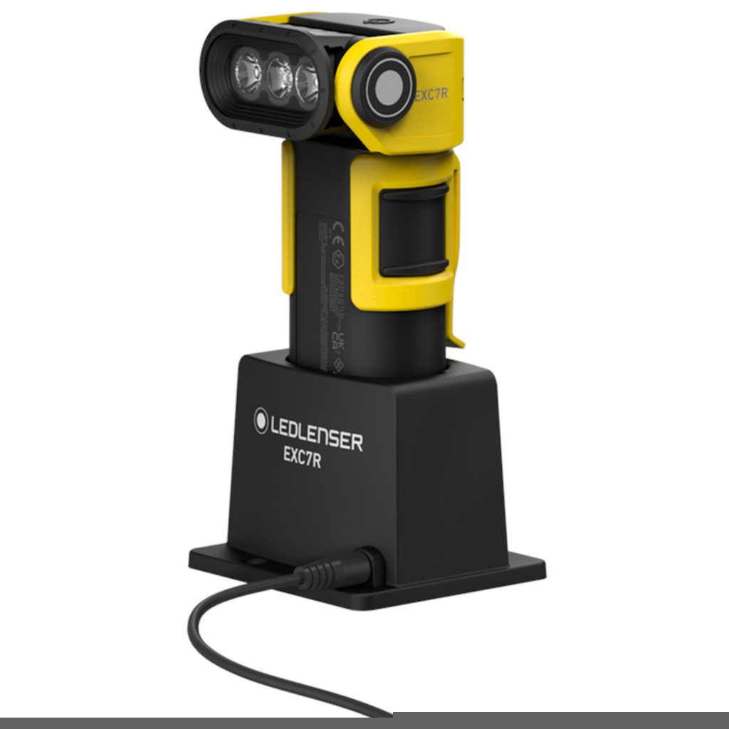 Ledlenser EXC7R Lommelygte med ladestation