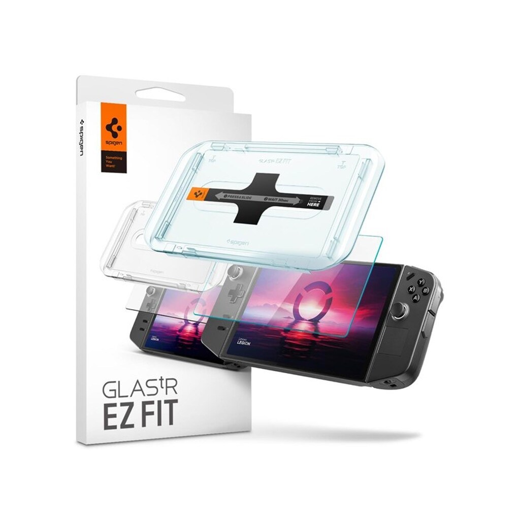 Spigen Glass tR EZ Fit 1 Pack - Lenovo Legion Go - Miscellaneous Tilbehør til spillekonsol