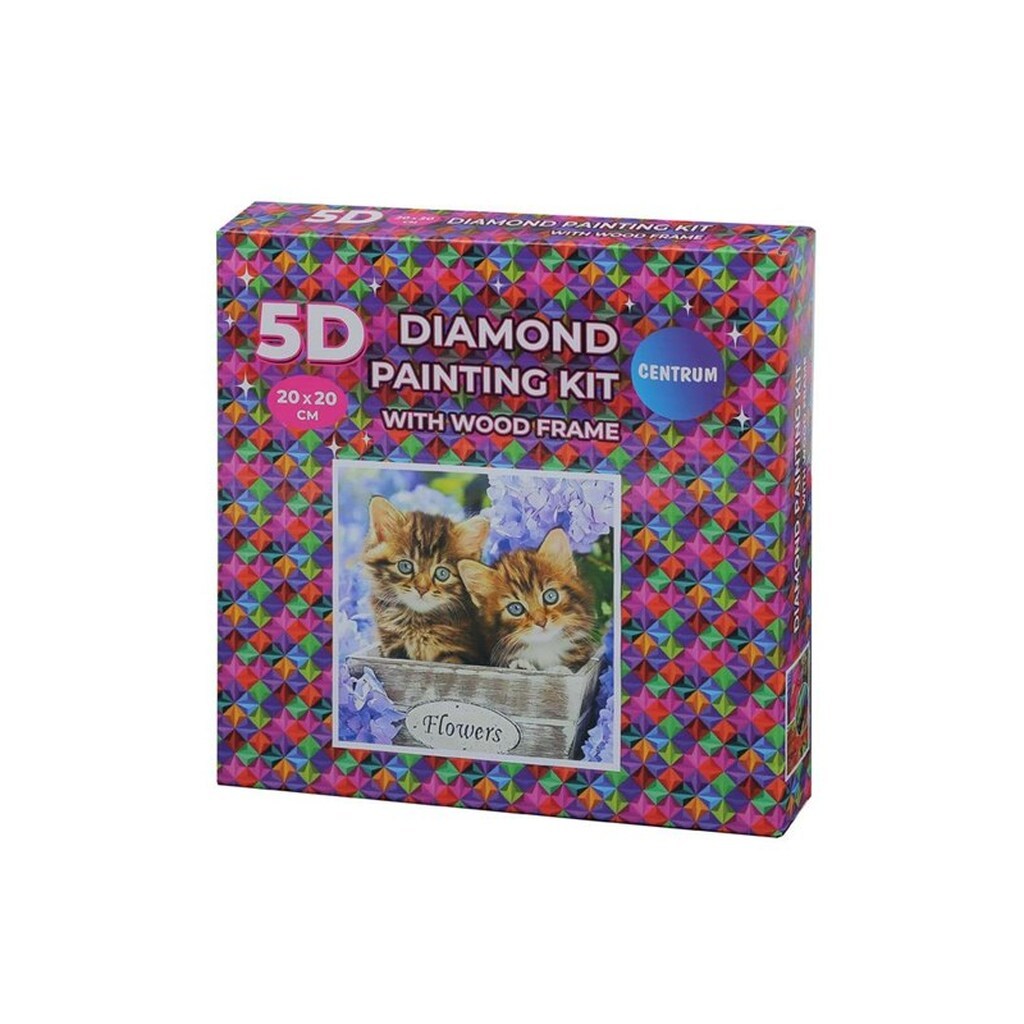 CENTRUM Diamond Painting 20*20cm. m. træramme