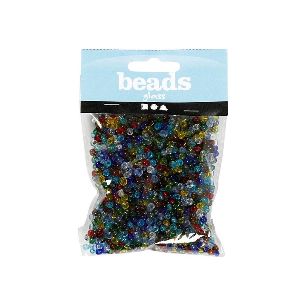 Creativ Company Seed Beads Transparent Glass 130 grams