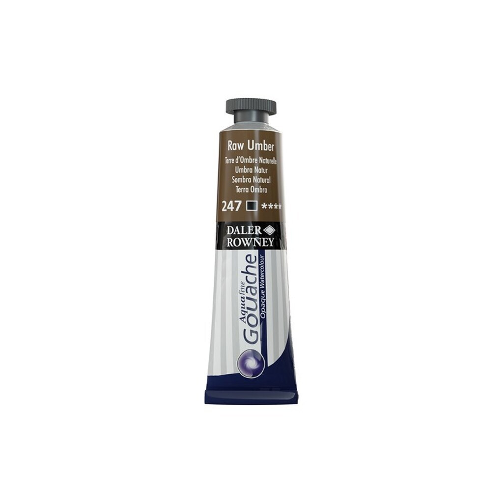 Daler-Rowney Aquafine Gouache 15ml Raw Umber