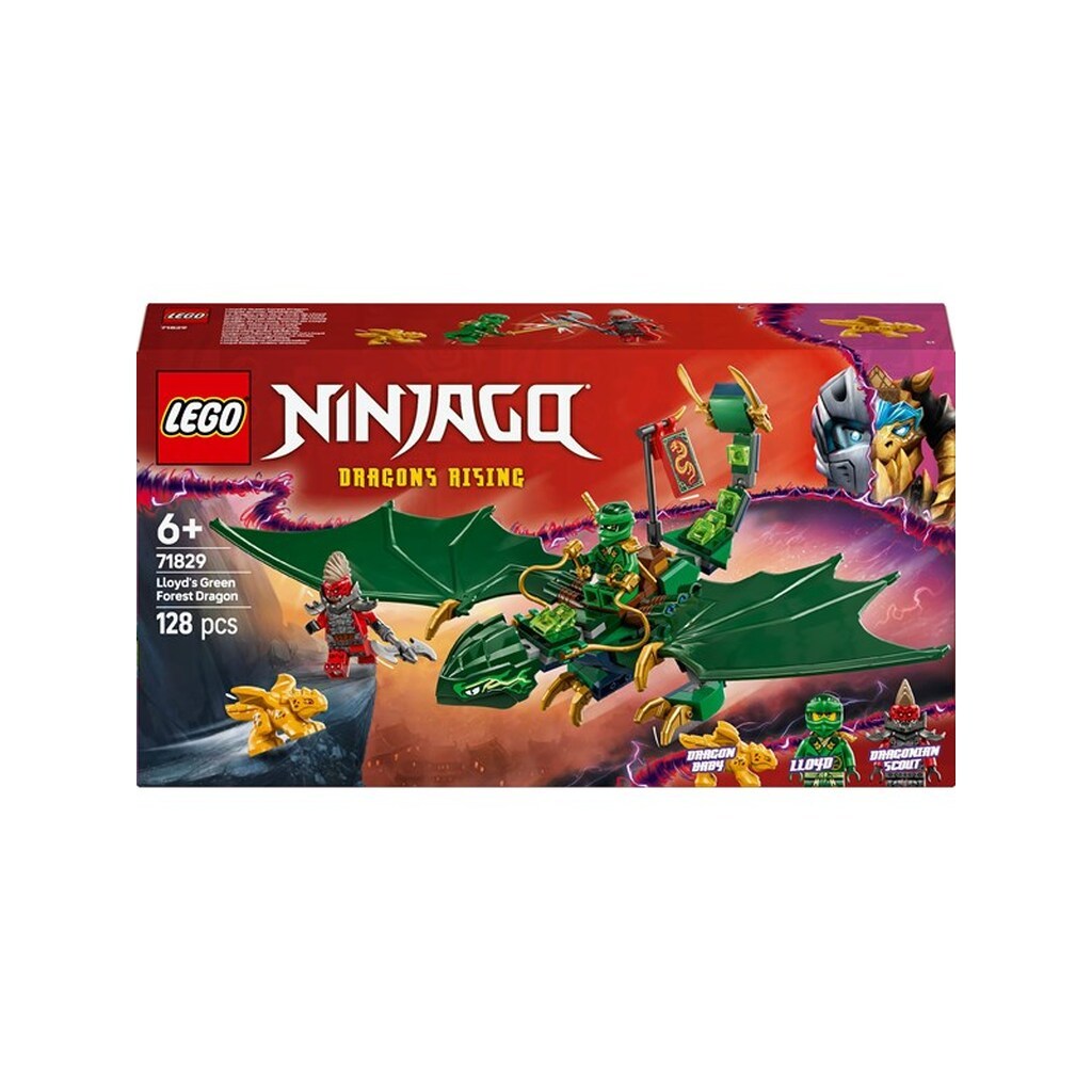 LEGO Ninjago 71829 Lloyds grønne skovdrage