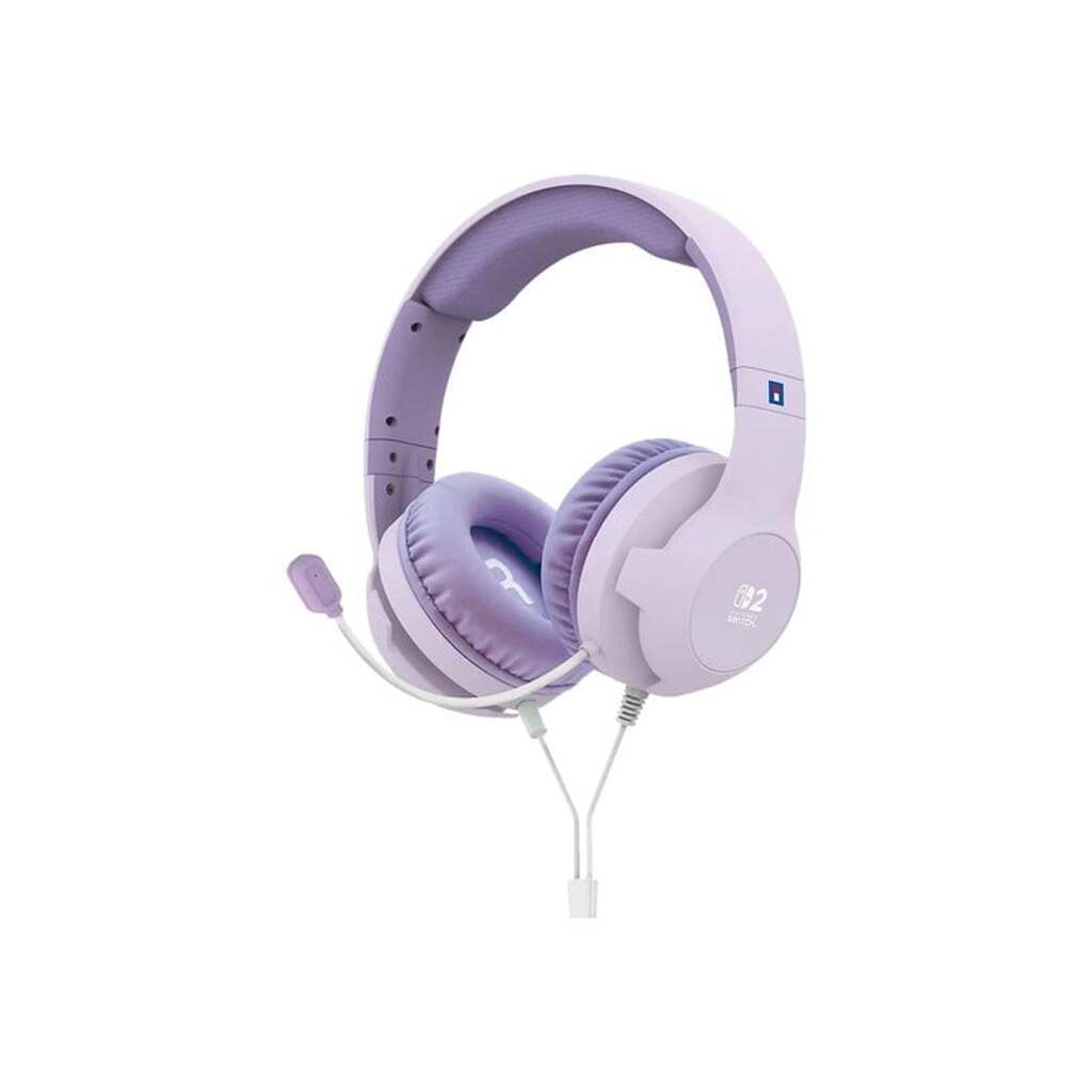 HORI Gaming Headset - Lavender - Wired - Nintendo Switch 2
