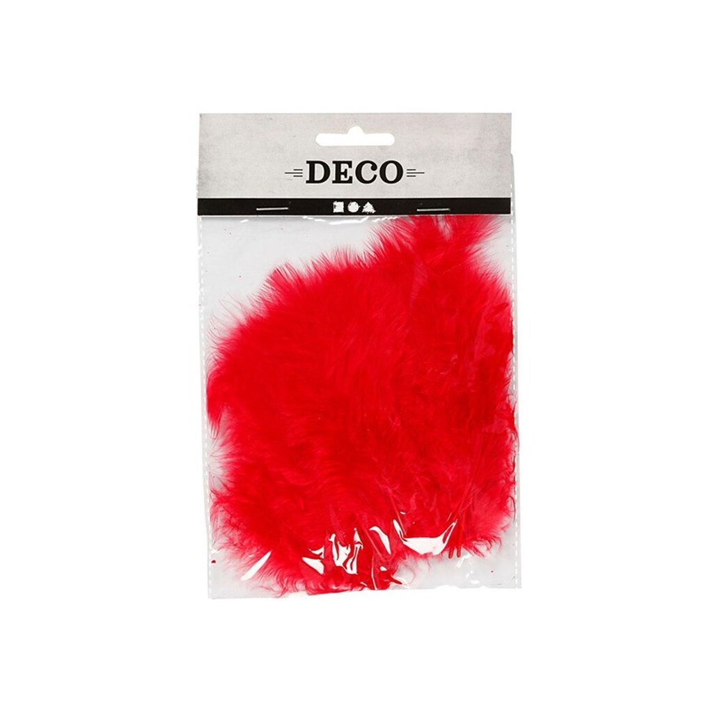 Creativ Company - Down Red 5-12 cm 15 pcs.