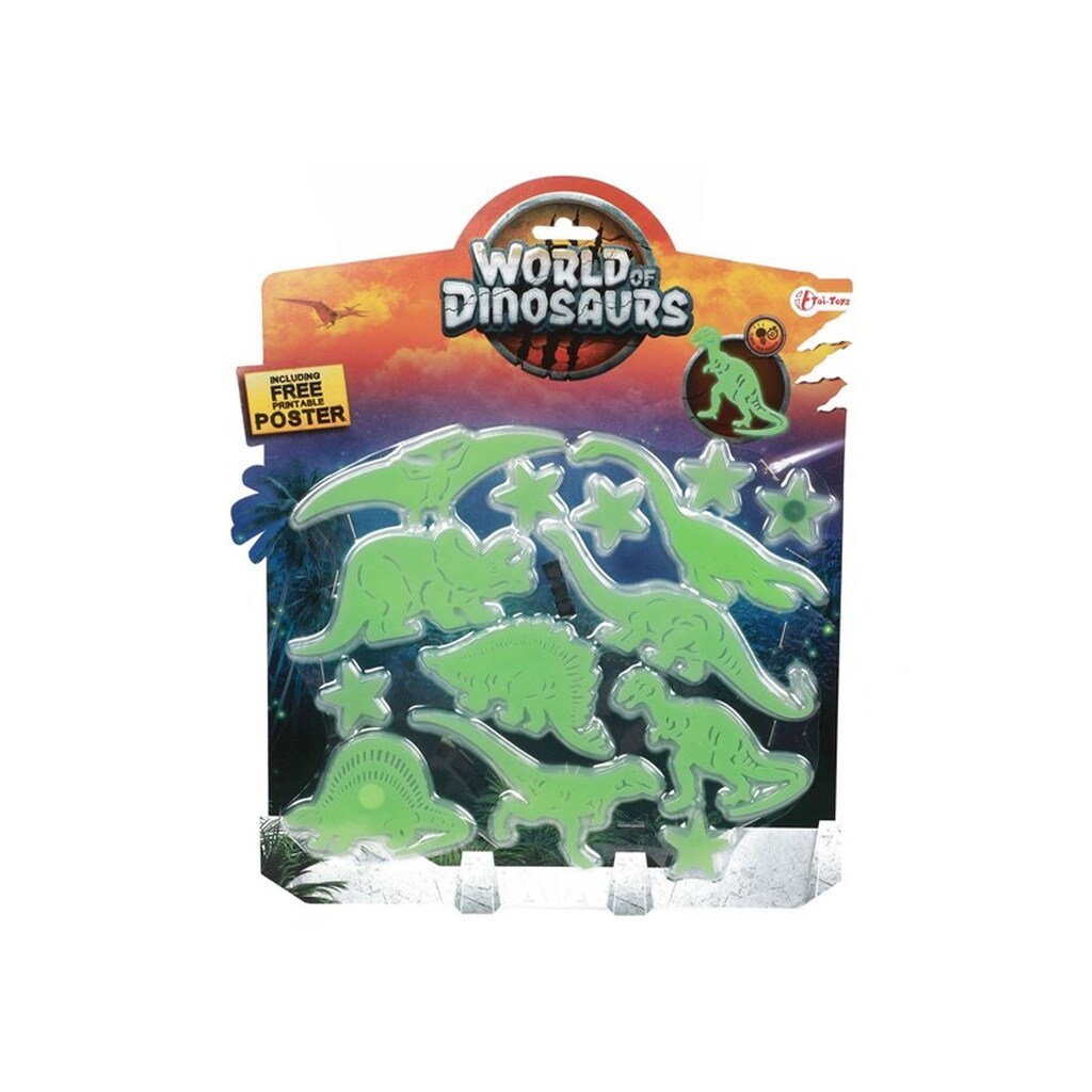 Toi-Toys - Glow in the Dark Dino&apos;s