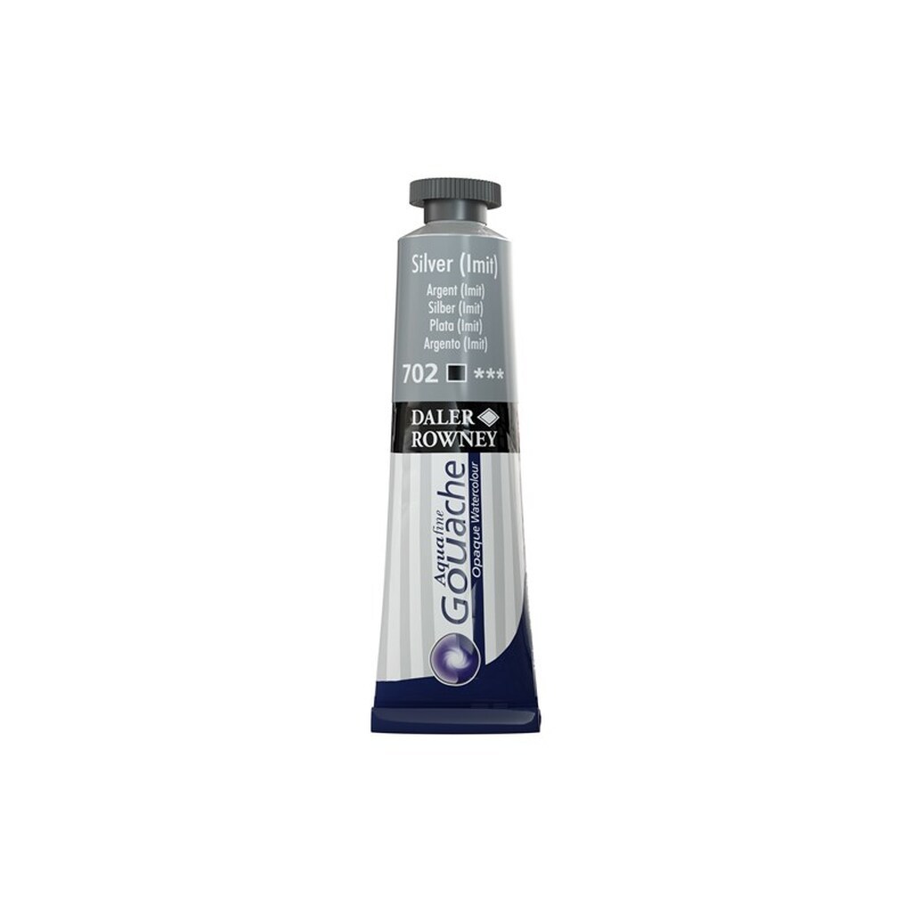 Daler-Rowney Aquafine Gouache 15ml Silver (Imit)