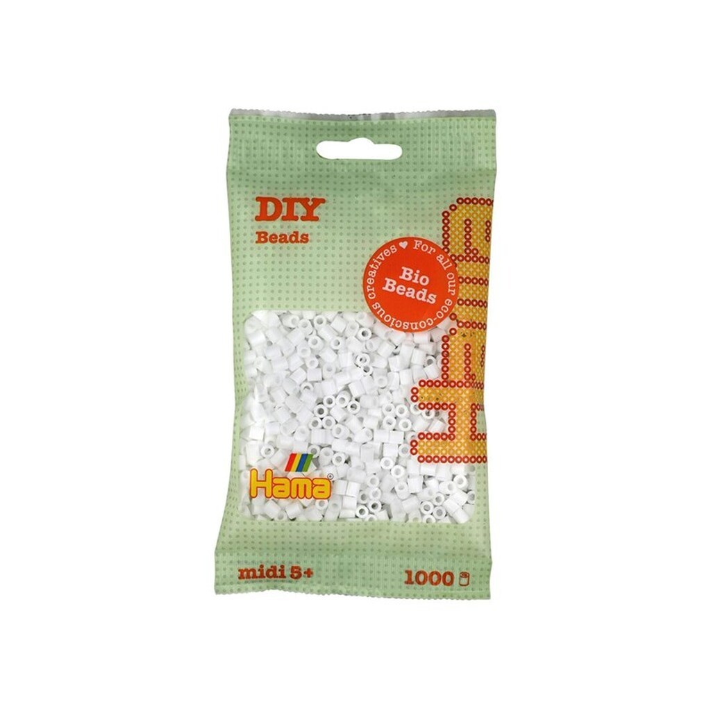 Hama Bio Beads - White 1000 pcs