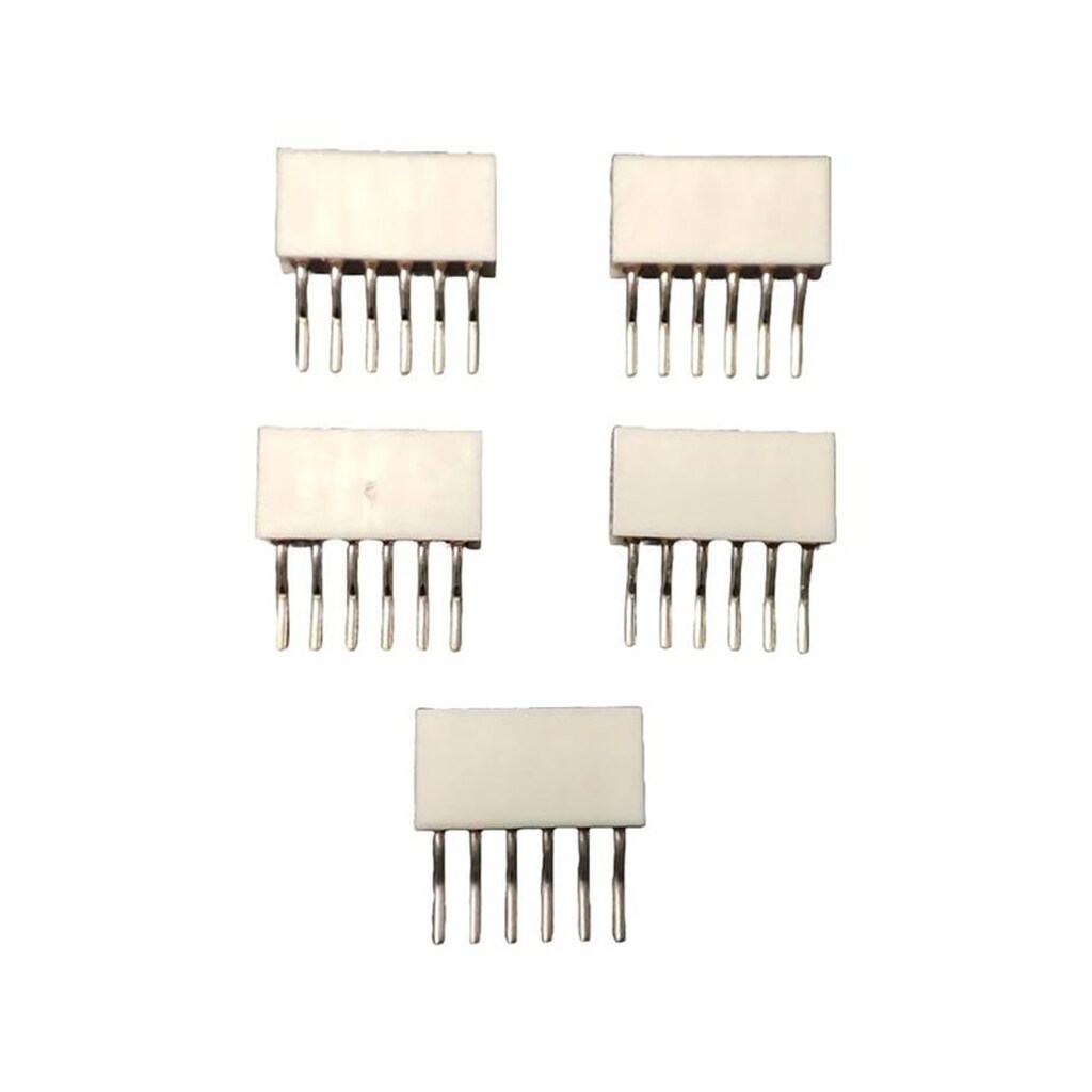 Light Solutions Kabel til LightStrip V4 - Pinheader til lodning - Hvid - 5 stk