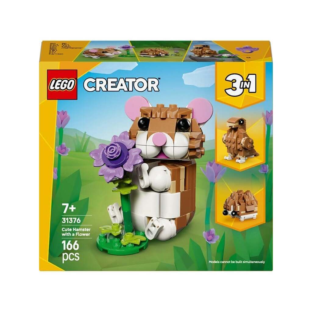 LEGO Creator 31376 Sød hamster med blomst