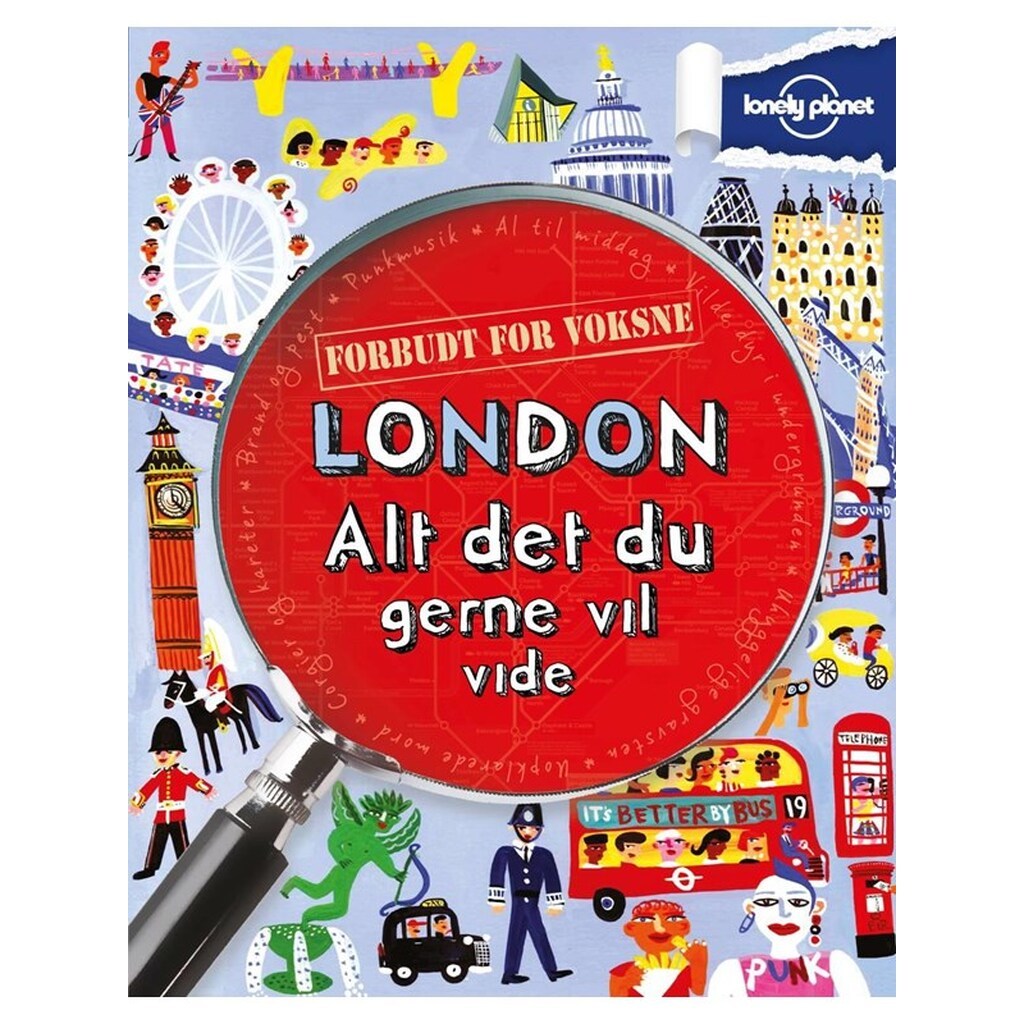 London - alt det du gerne vil vide - Børnebog - Pocketbog