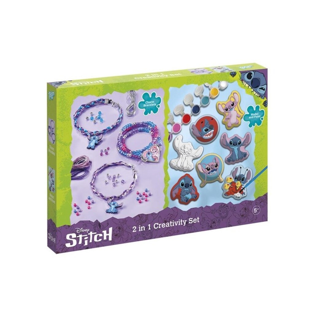 Creative Craft Group DISNEY STITCH 2 in 1 set - Bracelets &amp;