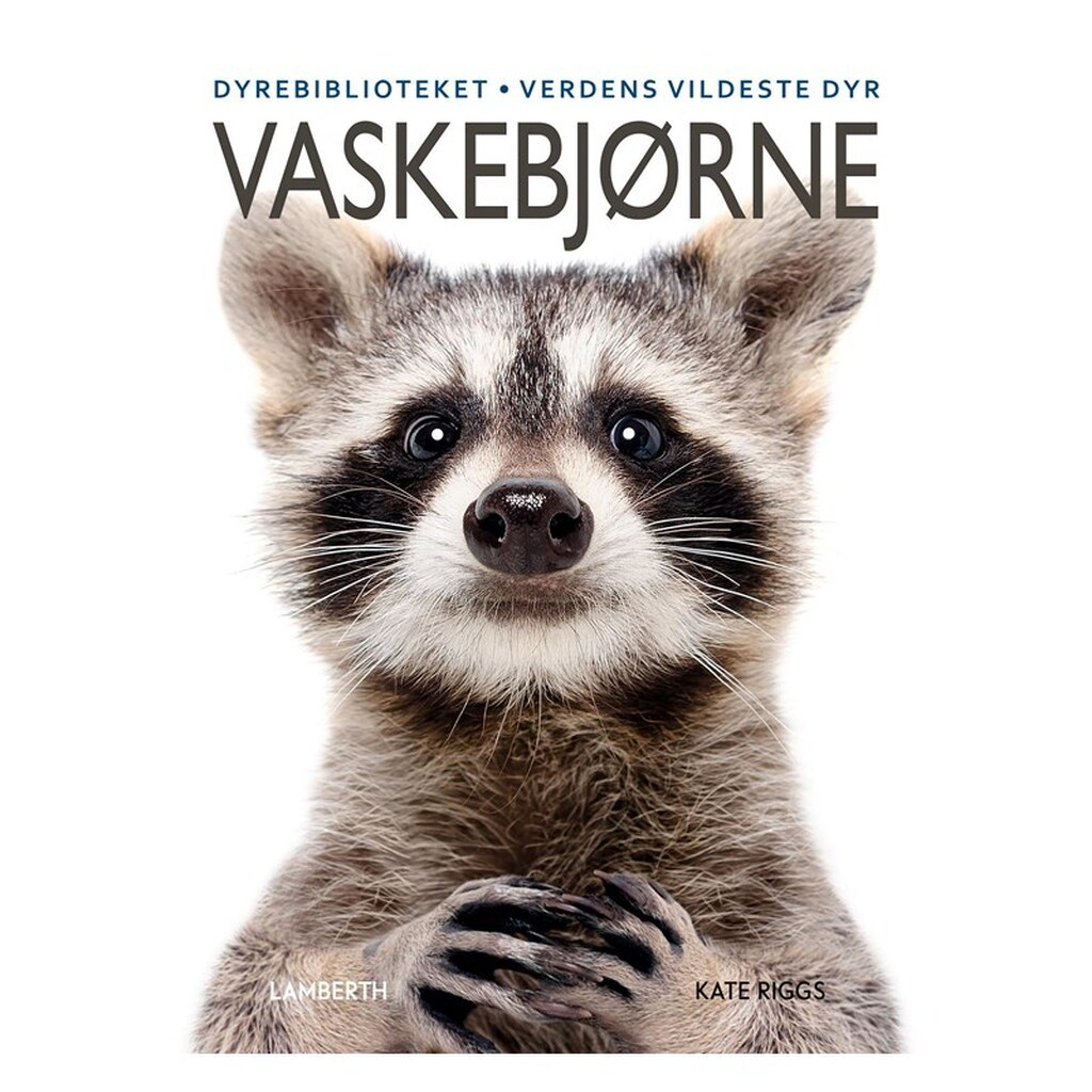 Vaskebjørne - Børnebog - hardcover