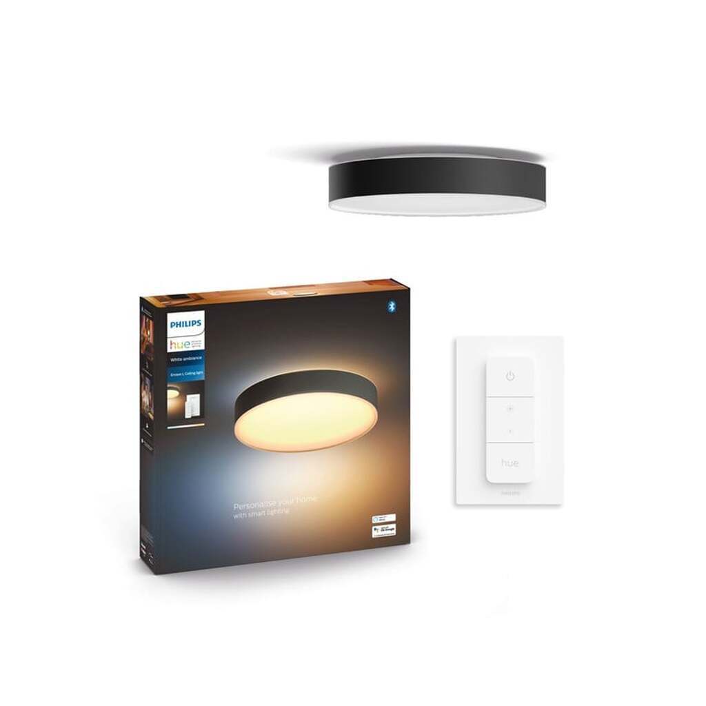 Philips Hue Enrave Stor Loftlampe - Sort
