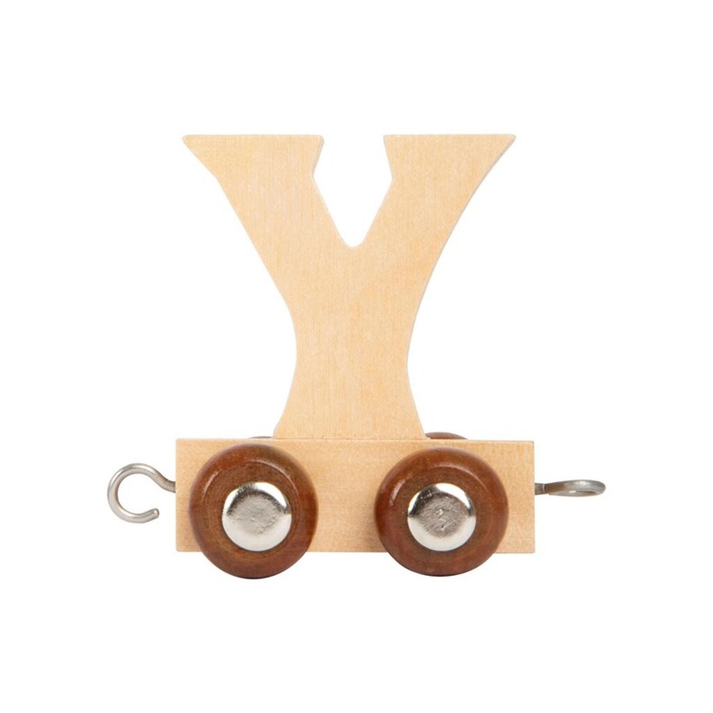Small Foot - Wooden Letter Train - Y - 12 pieces
