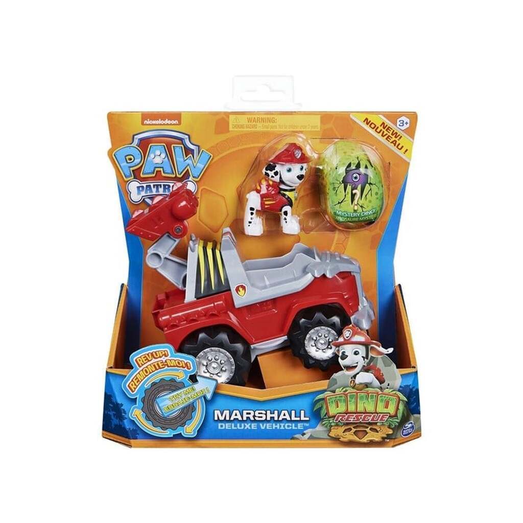 Paw Patrol Dino Deluxe Vehicles Marshall