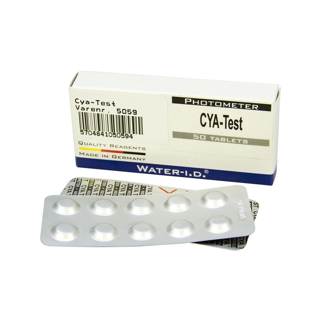 Swim &amp; Fun Pool Lab Refill CYA-Test 50 pcs