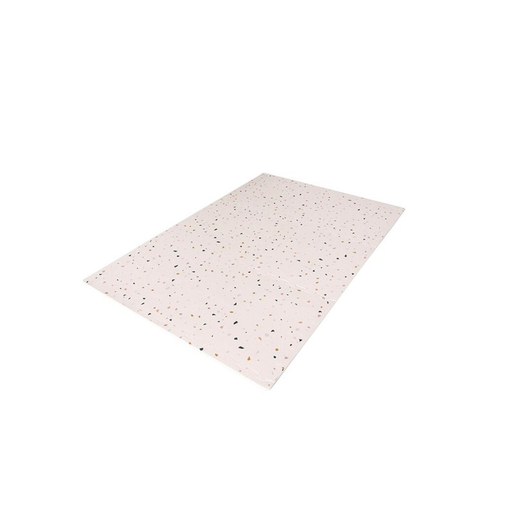 3 Sprouts Gulvmåtte i farven Terrazzo / Lys Pink