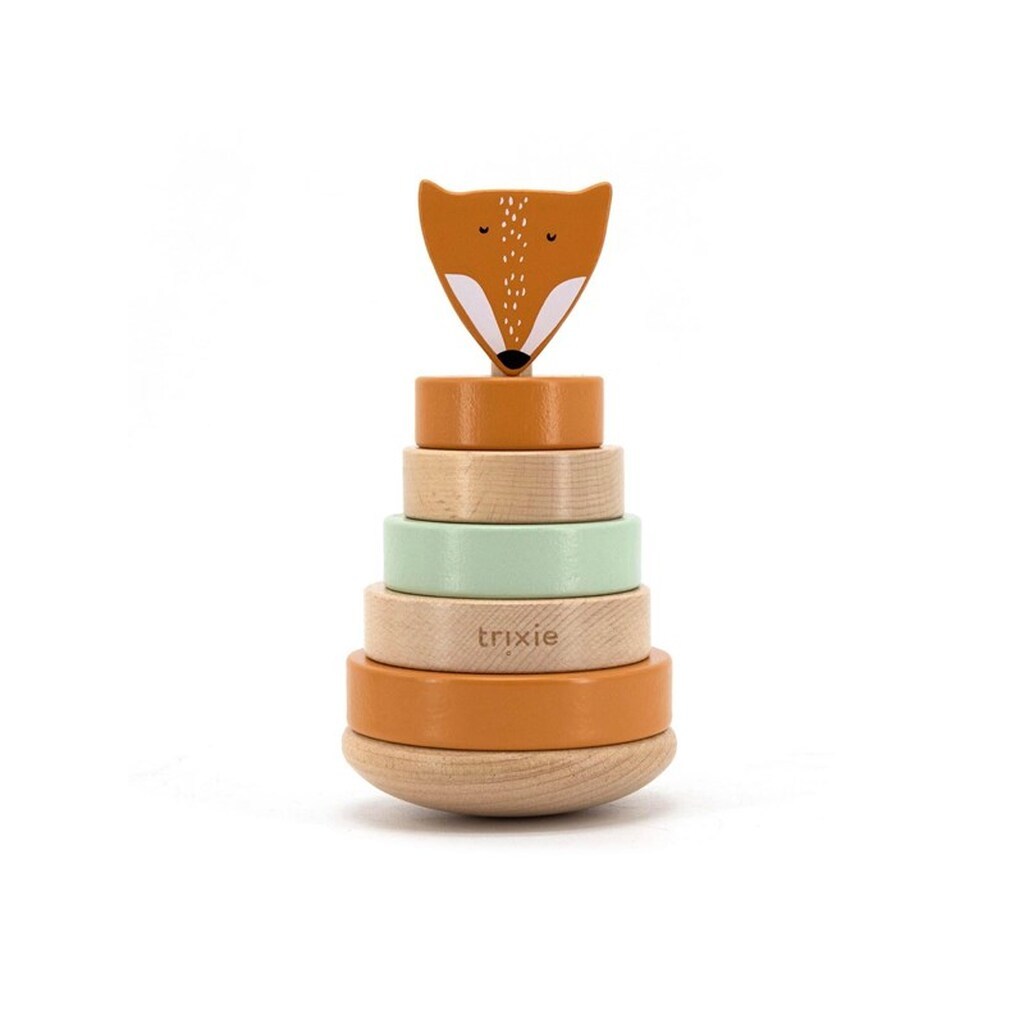 Trixie Wooden Stacking Tower - Mr. Fox