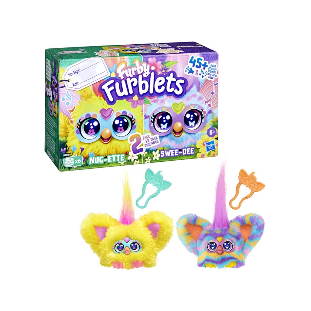Furby Furblets Nug-Ette &amp; Swee-Dee Spring 2-Pack 5 cm