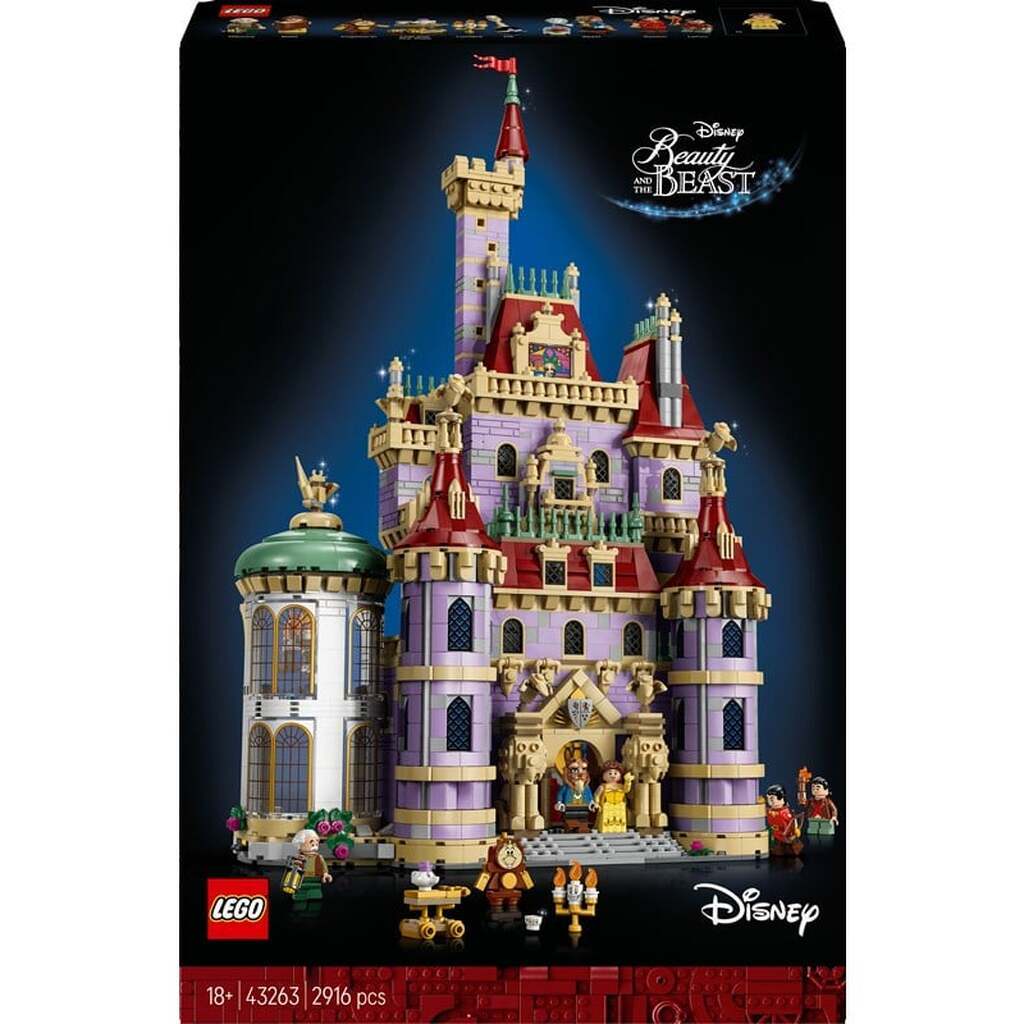 LEGO Disney 43263 Beauty and the Beast Castle