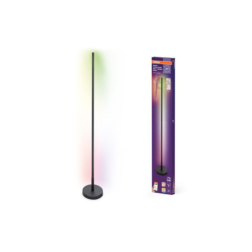 Osram SMART+ Floor Round 1170lm 24W RGB+827-865 1400mm sort WiFi