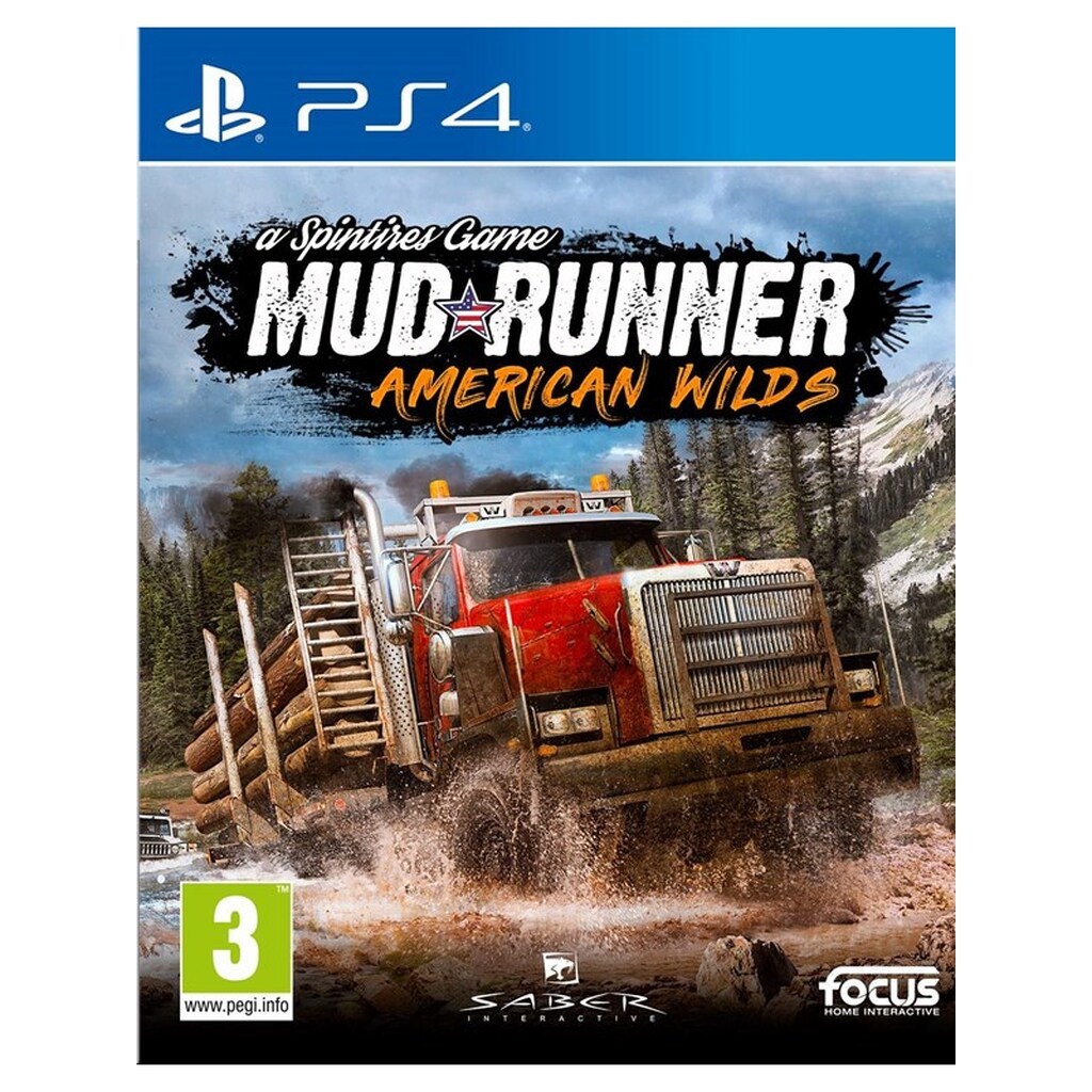 MudRunner - American Wilds Edition - Sony PlayStation 4 - Racing