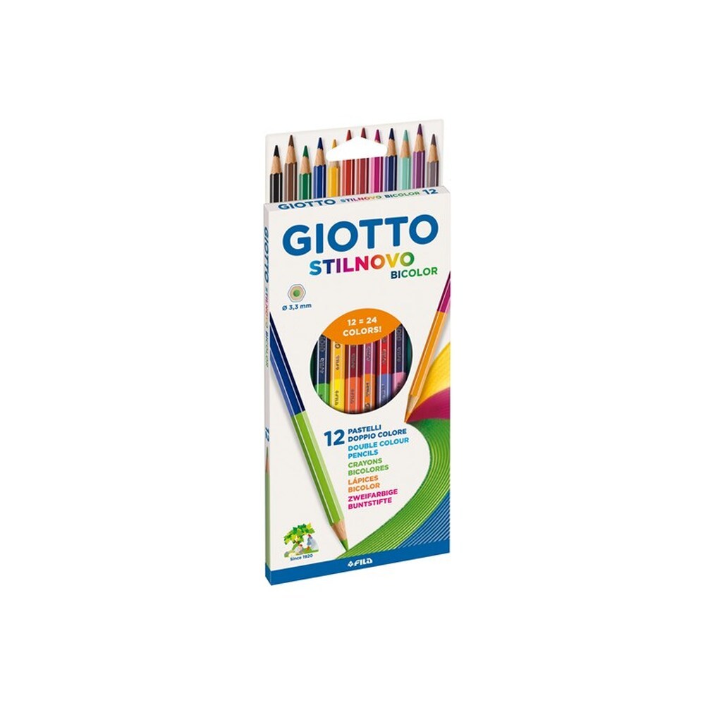 Giotto Stilnovo Bicolor 12 pcs