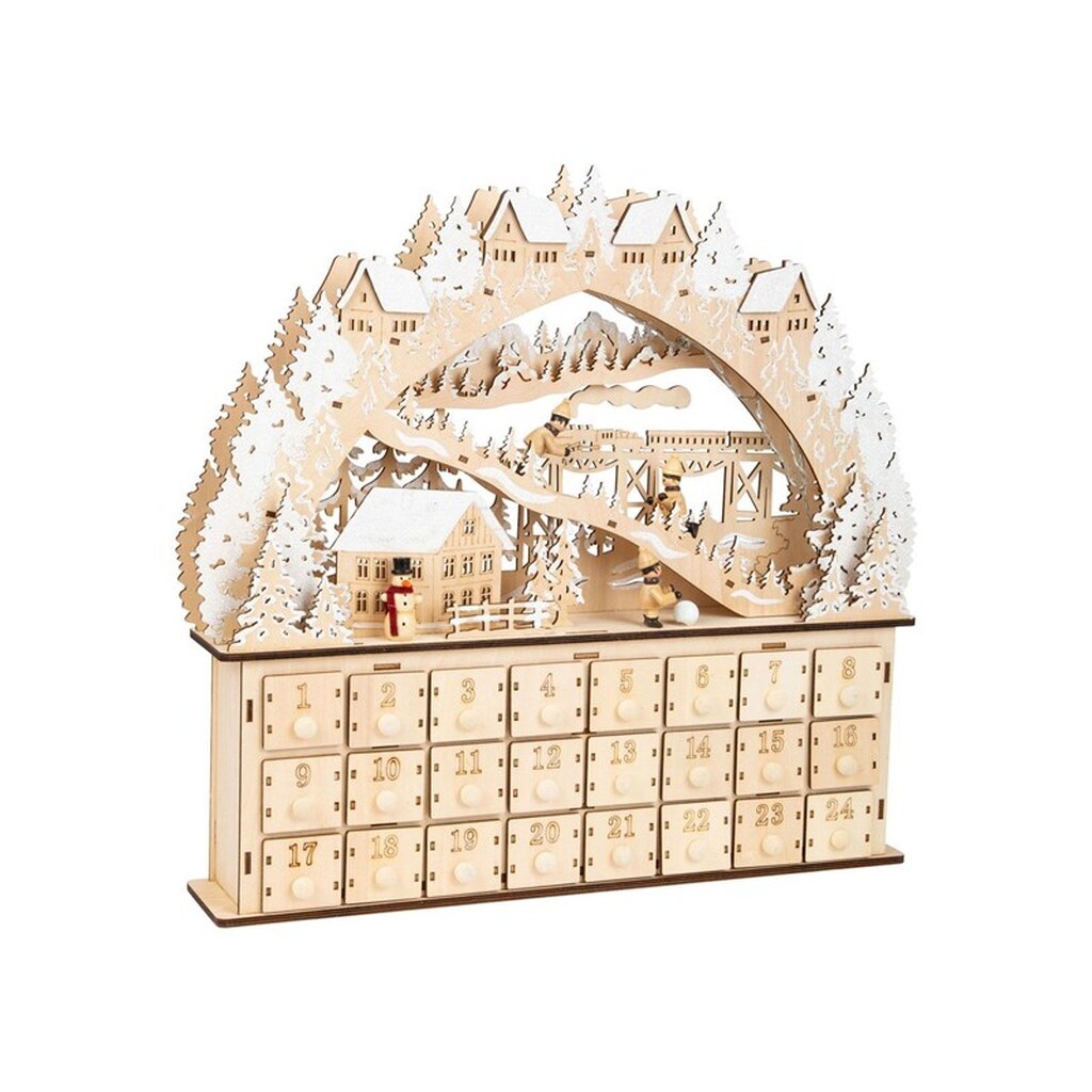 Small Foot - Wooden Advent Calendar Ski