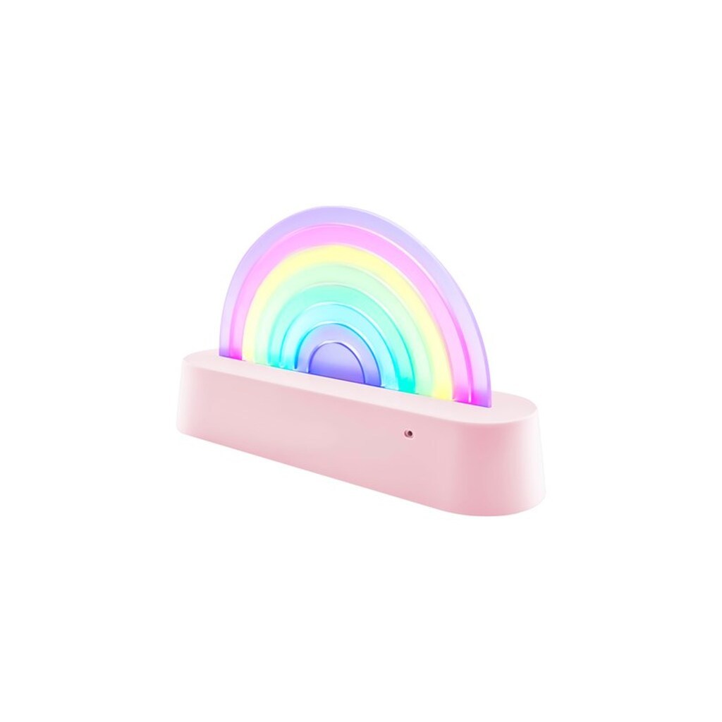 Lalarma Regnbue lampe - Rosa