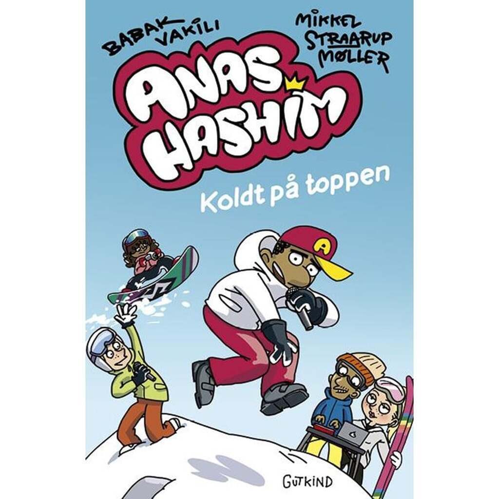 Anas Hashim - Koldt på toppen - Børnebog - Hardcover