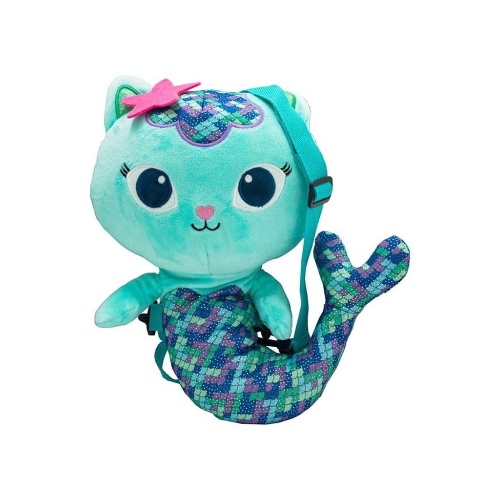 Gabby&apos;s Dollhouse 3D Backpack Plush Mercat