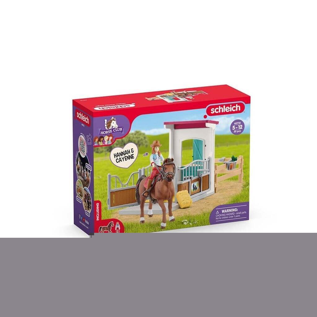 Schleich Horse Club Horse Box with Hannah &amp; Cayenne