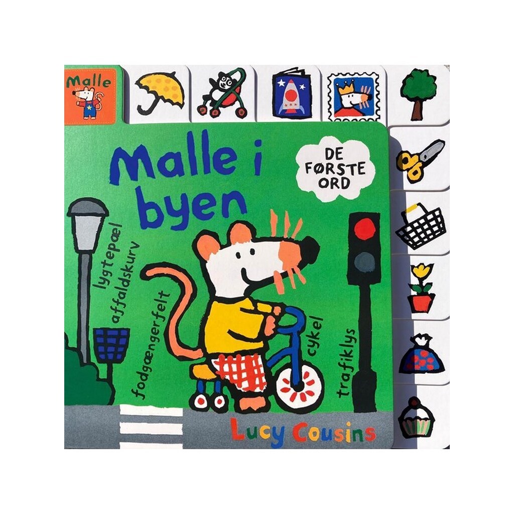 Malle i byen - Børnebog - Board books