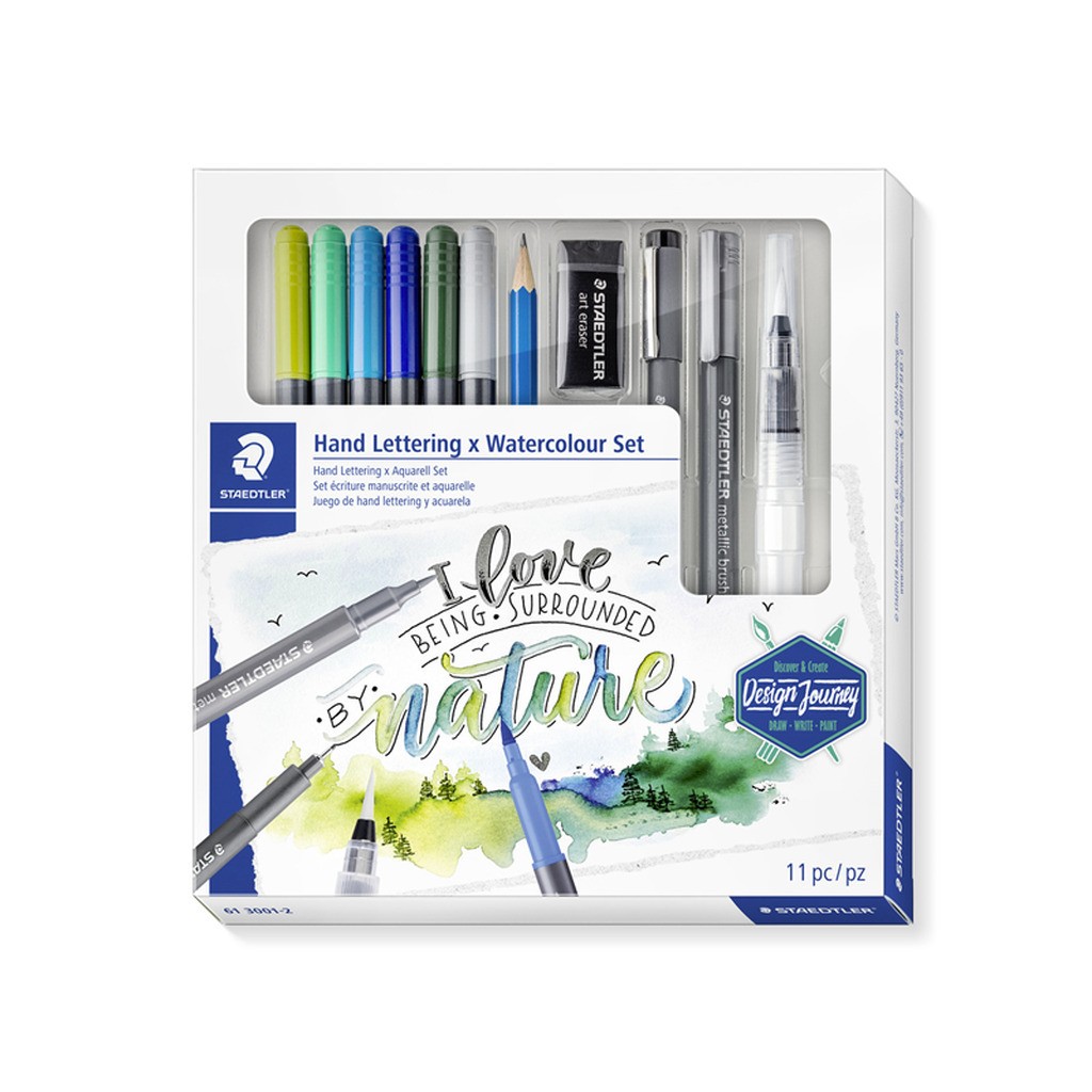 Staedtler Mixed Sæt Skriv&amp;Akvarel - 100% PEFC
