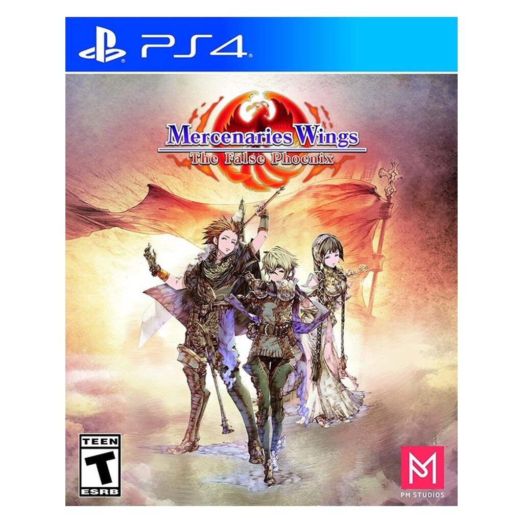 Mercenaries Wings: The False Phoenix - Sony PlayStation 4 - Turn-based