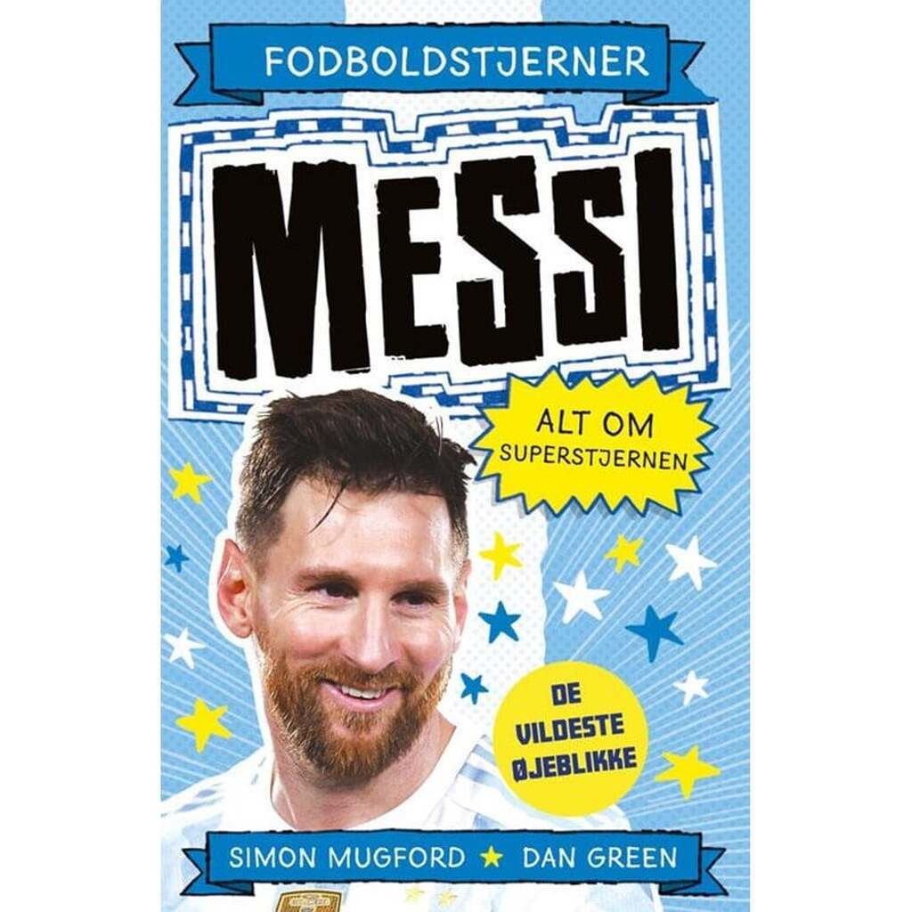 Fodboldstjerner - Messi - Alt om superstjernen (de - Børnebog - Hardcover