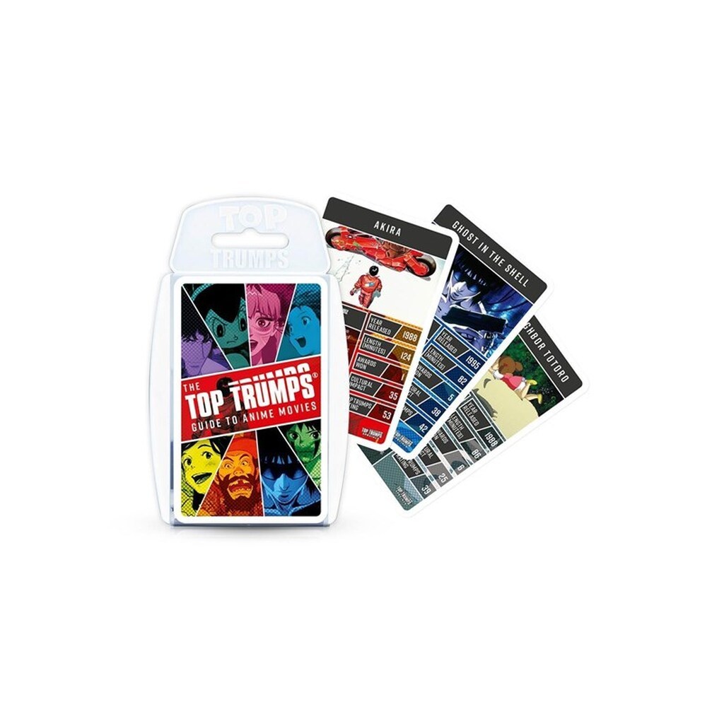 Winning Moves Guide to Anime Movies Top Trumps Card Game (ENGLISH)