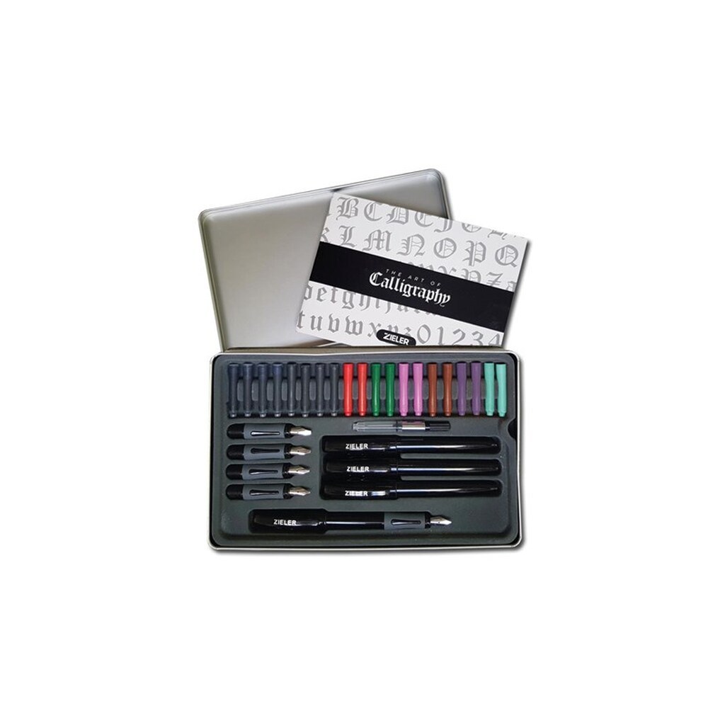 Zieler ULTIMATE Kalligrafi sæt