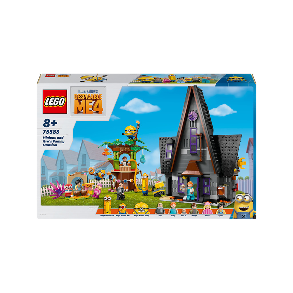 LEGO Despicable Me 75583 Minions og Grus familiepalæ