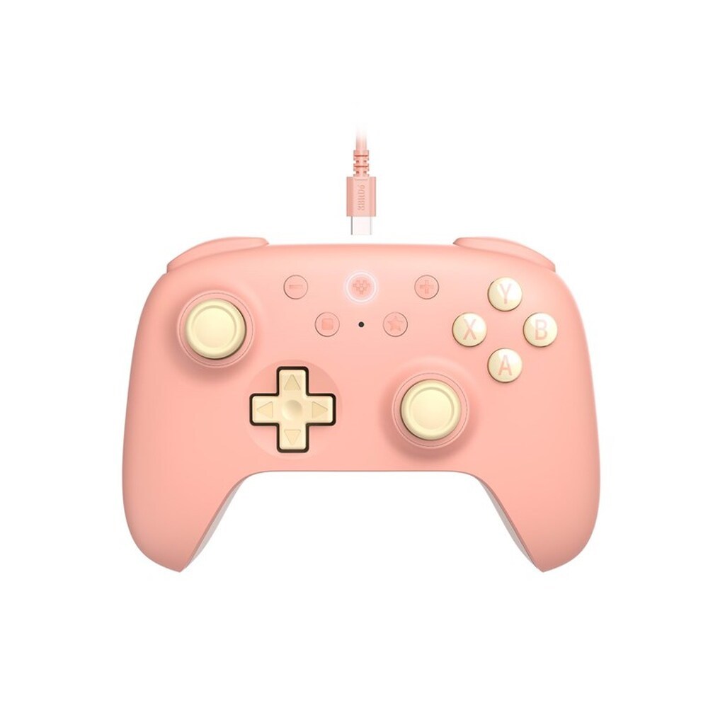 8BitDo Ultimate 2C Wired Pad - Peach - Wired Controller - Android